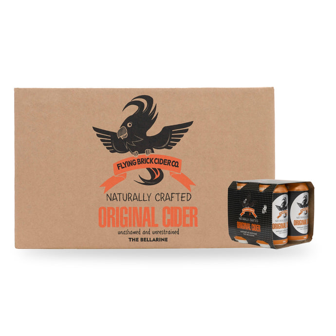 Slab of 24 Flying Brick Original Cider cans with a 4 pack